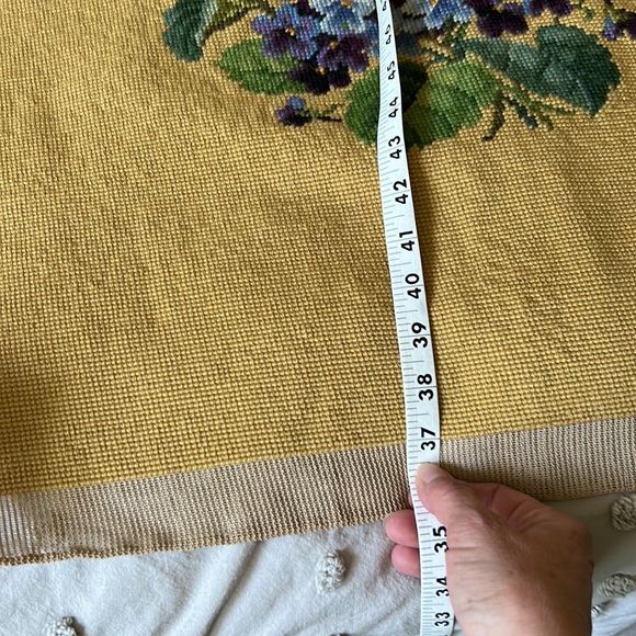 Embroidery Finished Violets-Large! - Picture 6 of 6